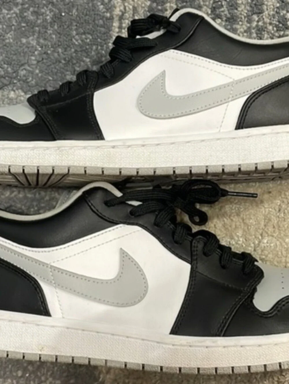 Jordan One Low Shadow Gray Men Shoes
